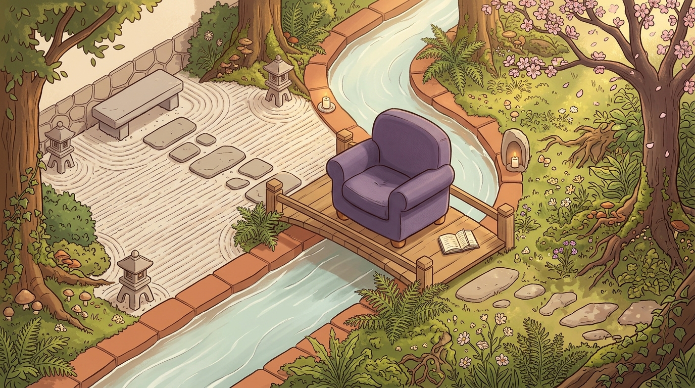 A balanced space where structure and acceptance meet